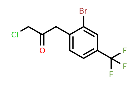 1804145-59-2 | 1-(2-Bromo-4-(trifluoromethyl)phenyl)-3-chloropropan-2-one