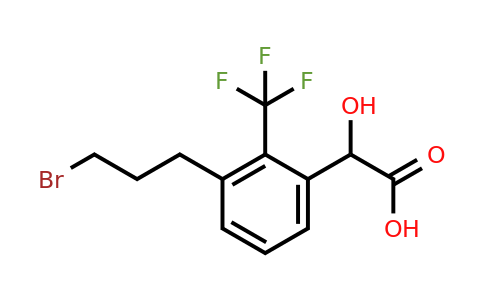 3-(3-Bromopropyl)-2-(trifluoromethyl)mandelic acid
