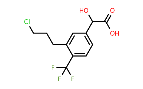 1804145-71-8 | 3-(3-Chloropropyl)-4-(trifluoromethyl)mandelic acid