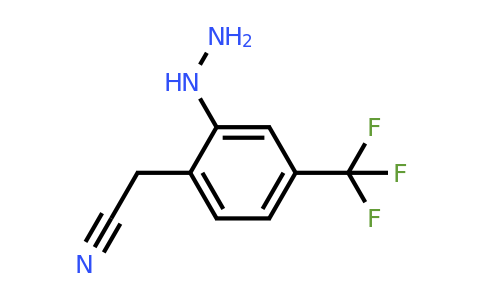 1804146-33-5 | 2-Hydrazinyl-4-(trifluoromethyl)phenylacetonitrile