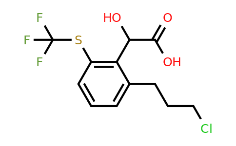 1804146-52-8 | 2-(3-Chloropropyl)-6-(trifluoromethylthio)mandelic acid