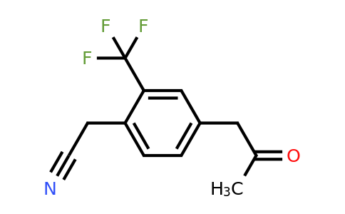 1804147-01-0 | 4-(2-Oxopropyl)-2-(trifluoromethyl)phenylacetonitrile