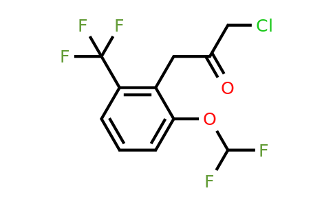 1804148-60-4 | 1-Chloro-3-(2-(difluoromethoxy)-6-(trifluoromethyl)phenyl)propan-2-one