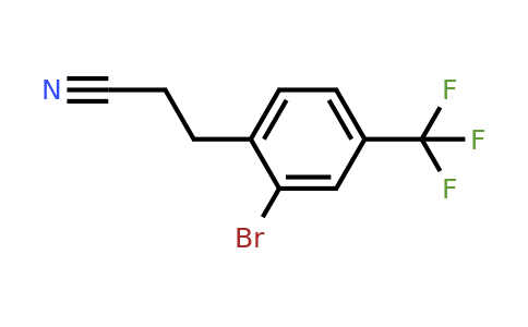 1804148-92-2 | 3-(2-Bromo-4-(trifluoromethyl)phenyl)propanenitrile