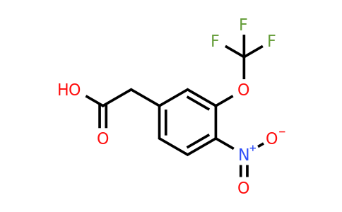 1804149-01-6 | 4-Nitro-3-(trifluoromethoxy)phenylacetic acid