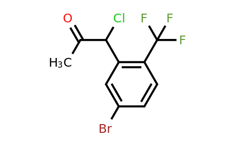 1804149-05-0 | 1-(5-Bromo-2-(trifluoromethyl)phenyl)-1-chloropropan-2-one