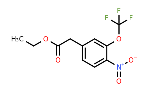 1804149-08-3 | Ethyl 4-nitro-3-(trifluoromethoxy)phenylacetate