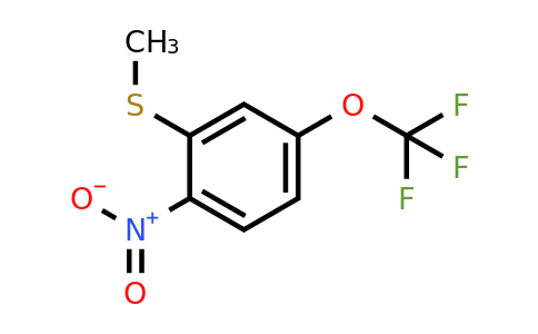 1804149-22-1 | 2-Nitro-5-(trifluoromethoxy)thioanisole