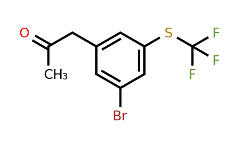 1804149-55-0 | 1-(3-Bromo-5-(trifluoromethylthio)phenyl)propan-2-one