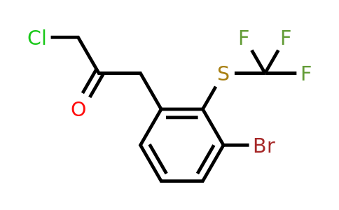 1804149-74-3 | 1-(3-Bromo-2-(trifluoromethylthio)phenyl)-3-chloropropan-2-one
