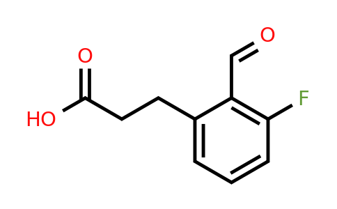 1804153-26-1 | 3-Fluoro-2-formylphenylpropanoic acid