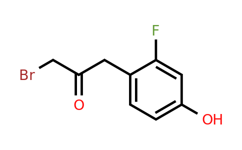 1804154-20-8 | 1-Bromo-3-(2-fluoro-4-hydroxyphenyl)propan-2-one