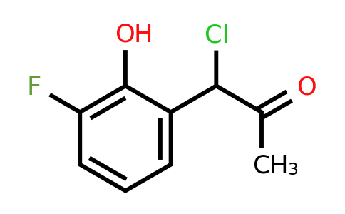 1804154-28-6 | 1-Chloro-1-(3-fluoro-2-hydroxyphenyl)propan-2-one