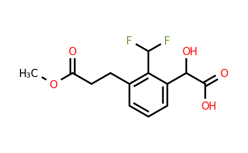 1804154-96-8 | 2-(Difluoromethyl)-3-(3-methoxy-3-oxopropyl)mandelic acid