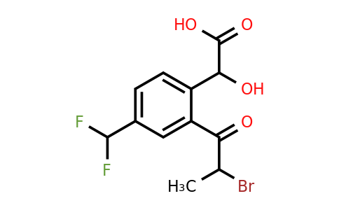 1804155-30-3 | 2-(2-Bromopropanoyl)-4-(difluoromethyl)mandelic acid