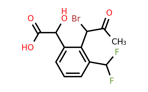 1804155-78-9 | 2-(1-Bromo-2-oxopropyl)-3-(difluoromethyl)mandelic acid