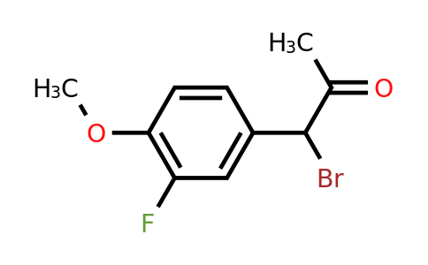 1804156-26-0 | 1-Bromo-1-(3-fluoro-4-methoxyphenyl)propan-2-one