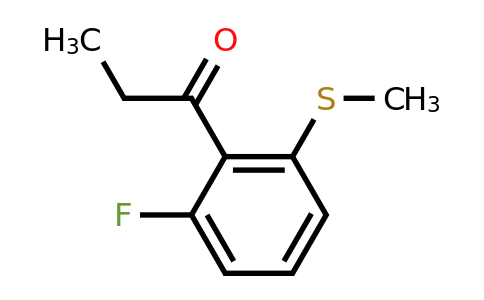 1804156-84-0 | 1-(2-Fluoro-6-(methylthio)phenyl)propan-1-one