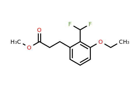 1804157-02-5 | Methyl 2-(difluoromethyl)-3-ethoxyphenylpropanoate