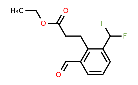 1804158-03-9 | Ethyl 2-(difluoromethyl)-6-formylphenylpropanoate