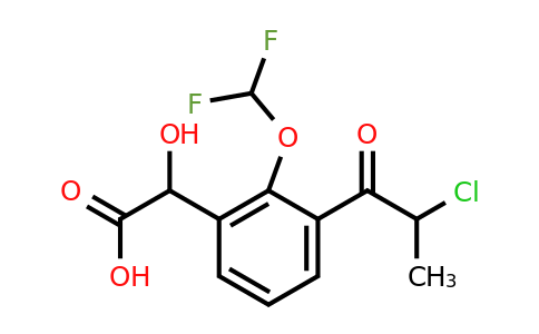 1804159-77-0 | 3-(2-Chloropropanoyl)-2-(difluoromethoxy)mandelic acid