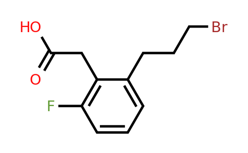 1804160-33-5 | 2-(3-Bromopropyl)-6-fluorophenylacetic acid