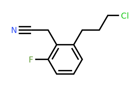 1804160-35-7 | 2-(3-Chloropropyl)-6-fluorophenylacetonitrile