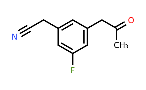 1804160-38-0 | 3-Fluoro-5-(2-oxopropyl)phenylacetonitrile