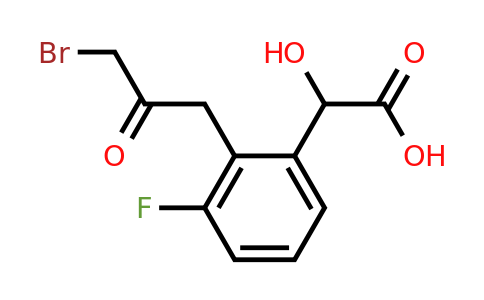 1804160-63-1 | 2-(3-Bromo-2-oxopropyl)-3-fluoromandelic acid