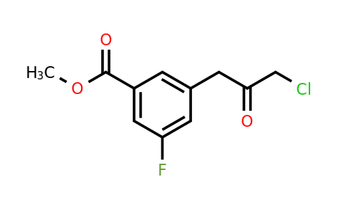 1804160-79-9 | Methyl 3-(3-chloro-2-oxopropyl)-5-fluorobenzoate