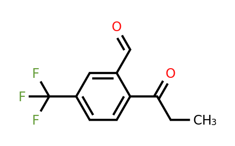 1804161-24-7 | 2-Propionyl-5-(trifluoromethyl)benzaldehyde