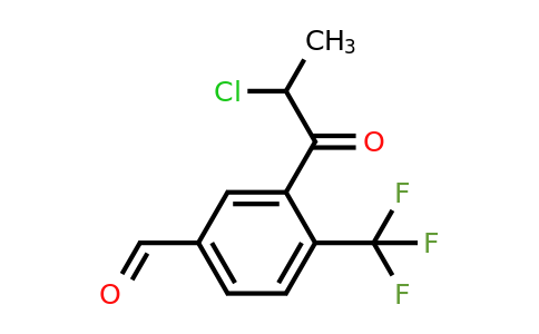 1804161-26-9 | 3-(2-Chloropropanoyl)-4-(trifluoromethyl)benzaldehyde