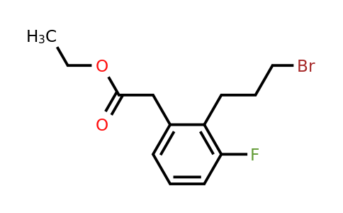 1804161-45-2 | Ethyl 2-(3-bromopropyl)-3-fluorophenylacetate