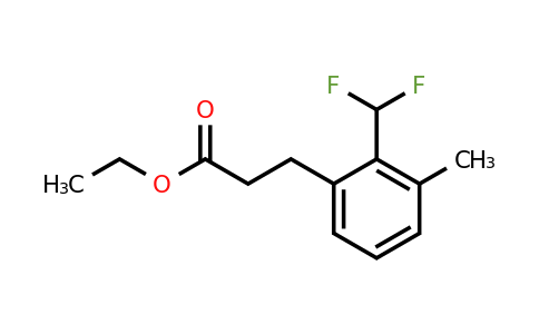 1804162-21-7 | Ethyl 2-(difluoromethyl)-3-methylphenylpropanoate