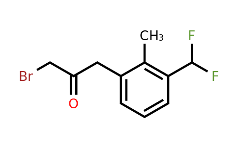 1804162-71-7 | 1-Bromo-3-(3-(difluoromethyl)-2-methylphenyl)propan-2-one