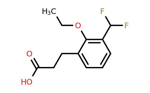 1804164-51-9 | 3-(Difluoromethyl)-2-ethoxyphenylpropanoic acid