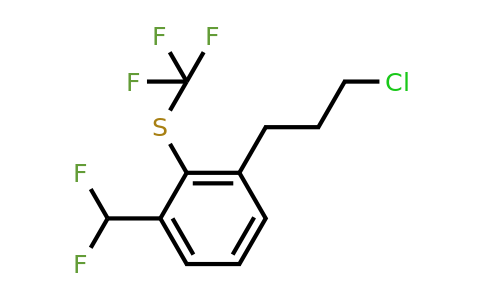 1804164-54-2 | 3-(3-Chloropropyl)-2-(trifluoromethylthio)benzodifluoride