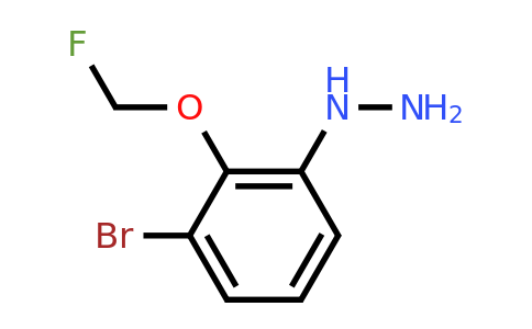 1804167-18-7 | 1-(3-Bromo-2-(fluoromethoxy)phenyl)hydrazine