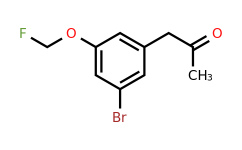 1804167-86-9 | 1-(3-Bromo-5-(fluoromethoxy)phenyl)propan-2-one