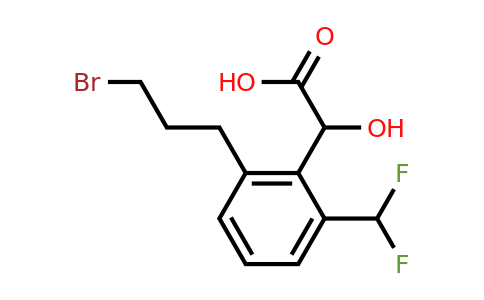 1804169-74-1 | 2-(3-Bromopropyl)-6-(difluoromethyl)mandelic acid