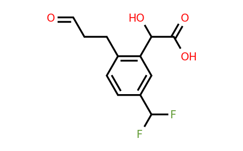 1804169-81-0 | 5-(Difluoromethyl)-2-(3-oxopropyl)mandelic acid