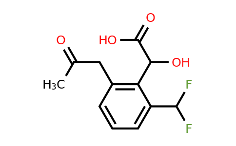 1804170-15-7 | 2-(Difluoromethyl)-6-(2-oxopropyl)mandelic acid