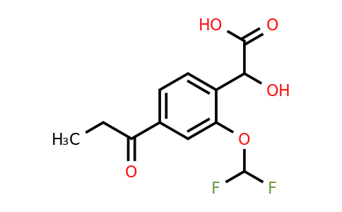 1804170-63-5 | 2-(Difluoromethoxy)-4-propionylmandelic acid