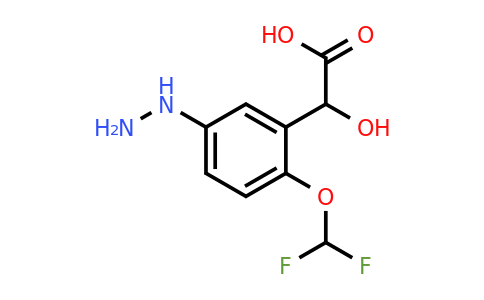 1804171-23-0 | 2-(Difluoromethoxy)-5-hydrazinylmandelic acid