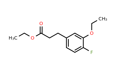 1804171-74-1 | Ethyl 3-ethoxy-4-fluorophenylpropanoate