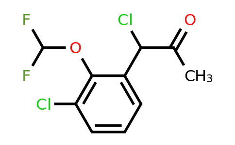 1804173-23-6 | 1-Chloro-1-(3-chloro-2-(difluoromethoxy)phenyl)propan-2-one