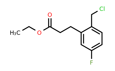 1804173-33-8 | Ethyl 2-(chloromethyl)-5-fluorophenylpropanoate