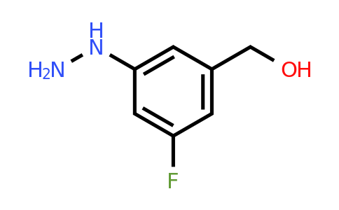 1804173-74-7 | 1-(3-Fluoro-5-(hydroxymethyl)phenyl)hydrazine