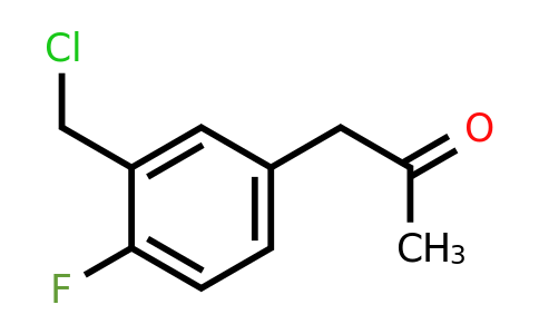 1804174-24-0 | 1-(3-(Chloromethyl)-4-fluorophenyl)propan-2-one