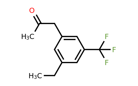 1804174-56-8 | 1-(3-Ethyl-5-(trifluoromethyl)phenyl)propan-2-one